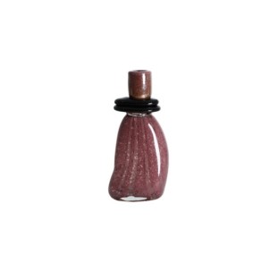 Jarrón RUISE, Vidrio / Burdeos, Negro - Kodu Home Design