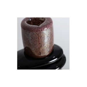 Jarrón RUISE, Vidrio / Burdeos, Negro - Kodu Home Design 2