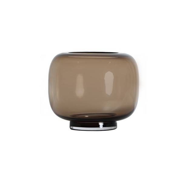 Jarrón ZINA 23x23x19 cm, Vidrio /...