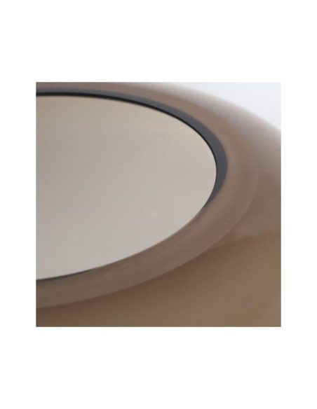 Jarrón ZINA, Vidrio / Marrón - Kodu Home Design