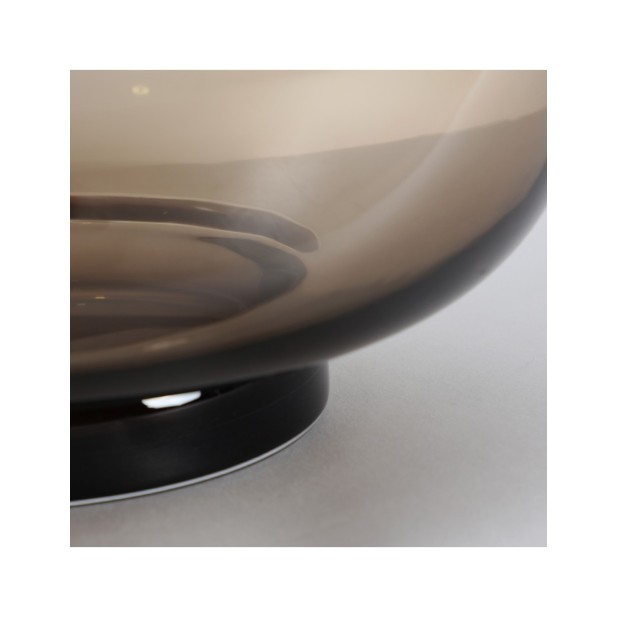 Jarrón ZINA, Vidrio / Marrón - Kodu...