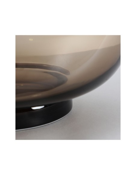 Jarrón ZINA, Vidrio / Marrón - Kodu Home Design