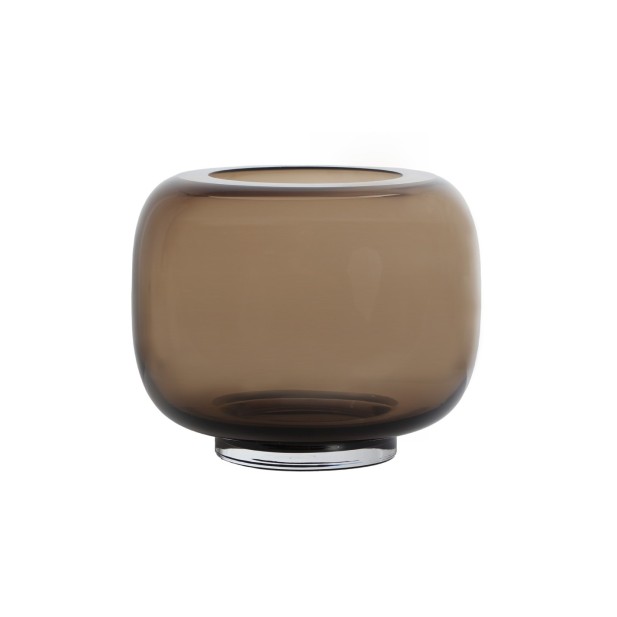 Jarrón ZINA 30x30x25 cm, Vidrio /...