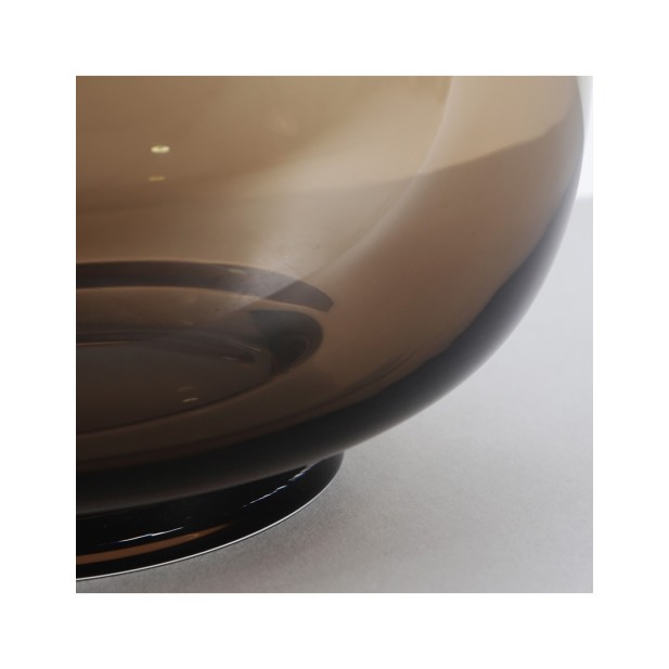 Jarrón ZINA, Vidrio / Marrón - Kodu...