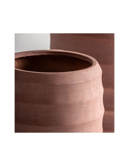 Set 2 Maceteros KORA, Cerámica / Terracota - Kodu Home Design