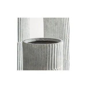 Set 3 Maceteros LUME, Cerámica / Gris - Kodu Home Design 2