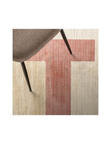 Alfombra TRAZZO 230x160 cm, Poliéster / Tonos Neutros - Kodu Home Design