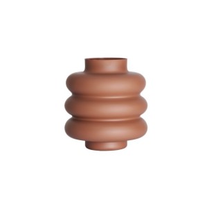 Jarrón LIAM, Cristal / Chocolate - Kodu Home Design