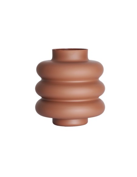 Jarrón LIAM, Cristal / Chocolate - Kodu Home Design