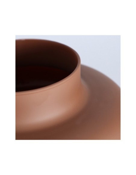 Jarrón LIAM, Cristal / Chocolate - Kodu Home Design