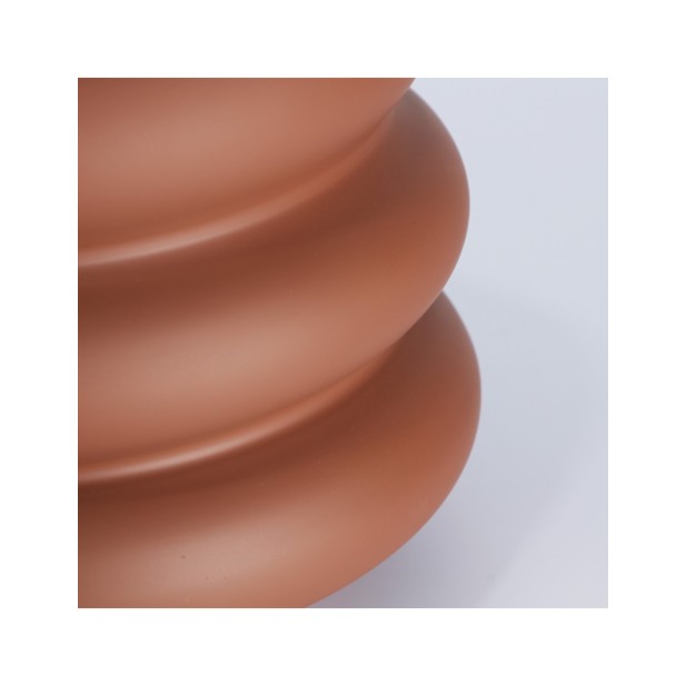 Jarrón LIAM, Cristal / Chocolate -...