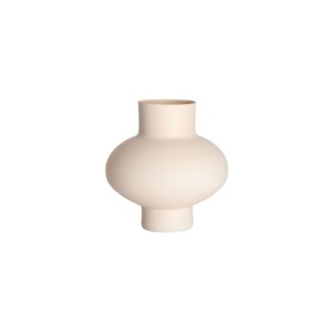 Jarrón AURITZ, Cristal / Beige - Kodu Home Design