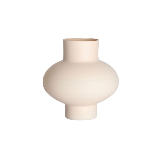 Jarrón AURITZ, Cristal / Beige - Kodu...