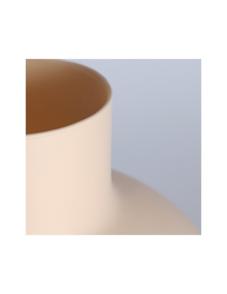 Jarrón AURITZ, Cristal / Beige - Kodu Home Design