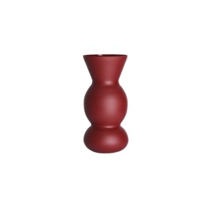 Jarrón AXEL, Cristal / Burdeos - Kodu Home Design