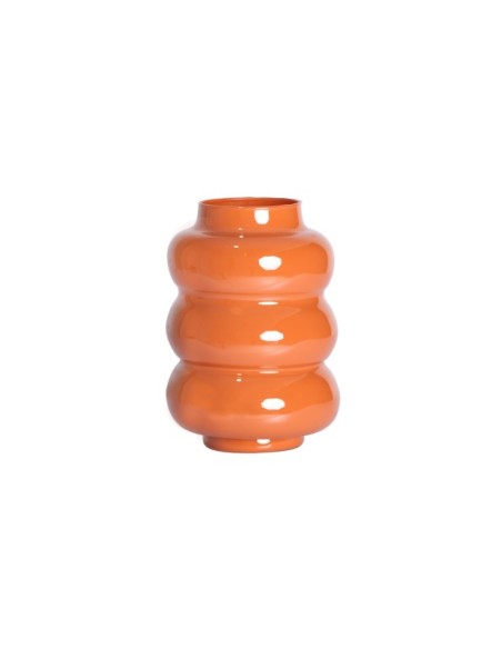 Jarrón IGOR, Cristal / Naranja - Kodu Home Design