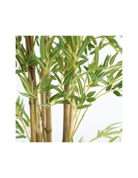 Planta Decorativa BAMBÚ 150x50 cm, Plástico / Verde, Marrón - Kodu Home Design