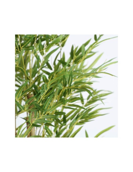 Planta Decorativa BAMBÚ 180x50cm, Plástico / Verde, Marrón, Negro - Kodu Home Design