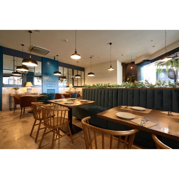 Silla SHERRY, Olmo Natural / Ratán