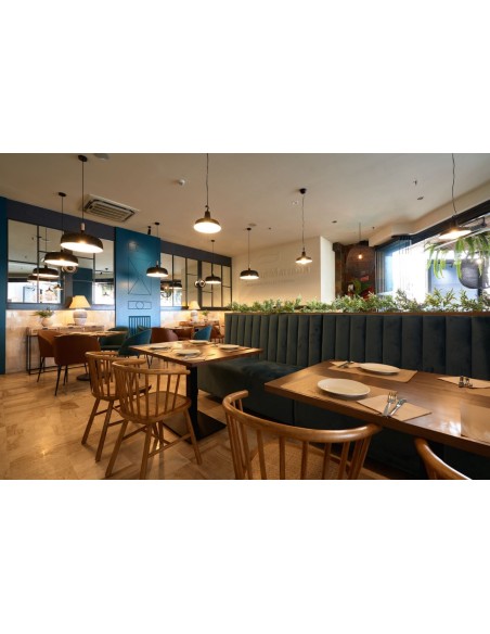 Silla SHERRY, Olmo Natural / Ratán