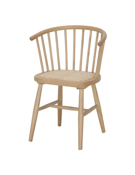 Silla SHERRY, Olmo Natural / Ratán - Vackart