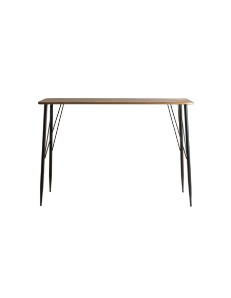 Escritorio REKEN, Hierro/Negro, Oro - Kodu Home Design; Vackart; 26639