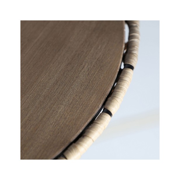 Mesa Auxiliar MEZE, Hierro / Negro,...