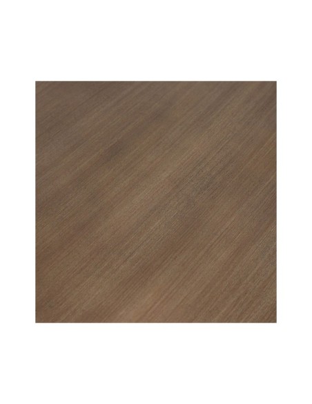 Mesa Auxiliar MEZE, Hierro / Negro, Marrón - Kodu Home Design