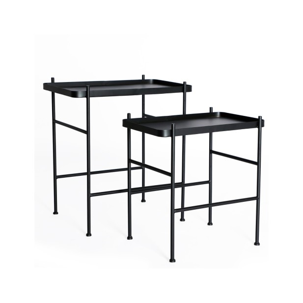 Set 2 Mesas Auxiliares DEVICH, Hierro...