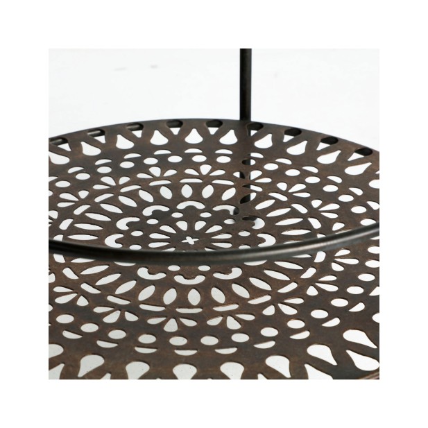 Mesa Auxiliar IVREA, Hierro / Negro -...