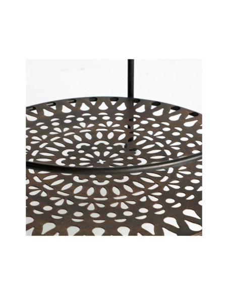 Mesa Auxiliar IVREA, Hierro / Negro - Kodu Home Design