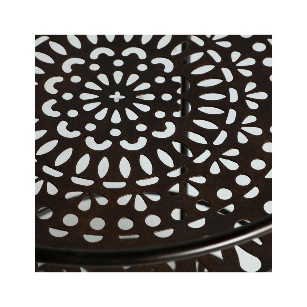 Mesa Auxiliar IVREA, Hierro / Negro -...