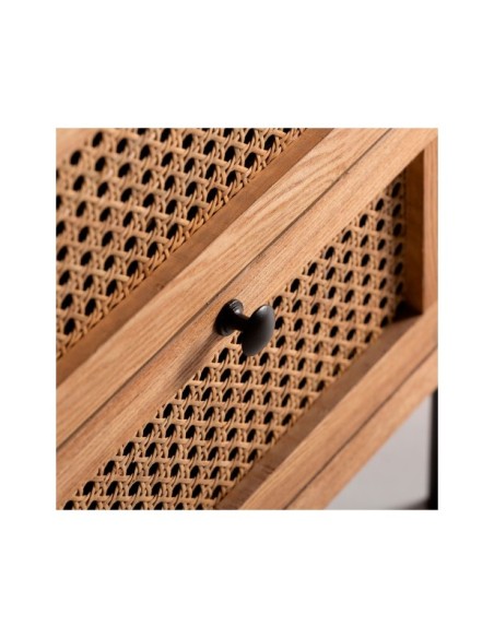 Mesita de Noche ZETEL, DM / Marrón - Kodu Home Design