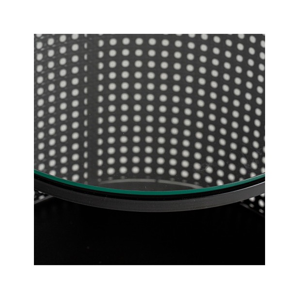 Mesa Auxiliar FUSSEN, Hierro / Negro,...