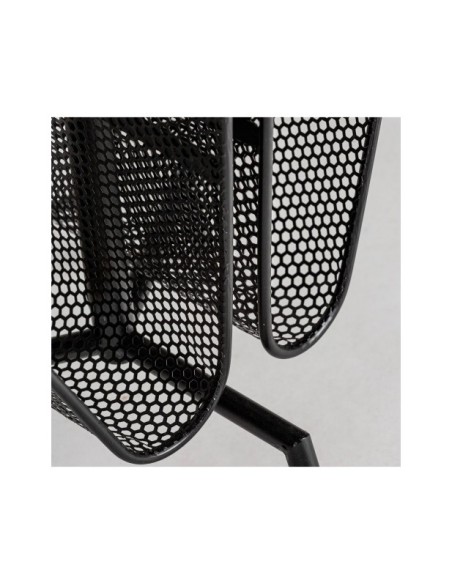 Mesa Auxiliar FUSSEN, Hierro / Negro - Kodu Home Design