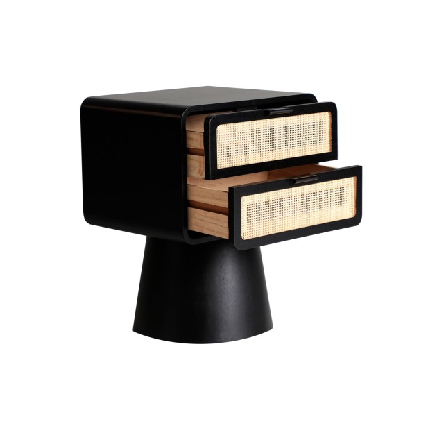 Mesita de Noche BEILEN, Madera /...