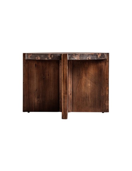 Mesa de Centro BANSAT, DM / Marrón - Kodu Home Design