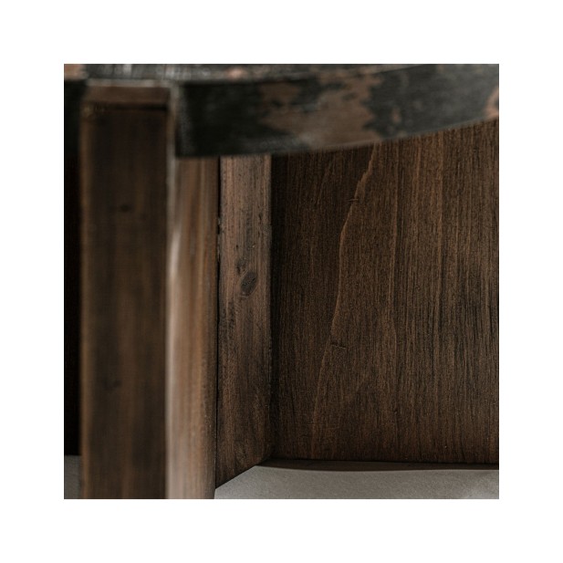 Mesa de Centro BANSAT, DM / Marrón -...