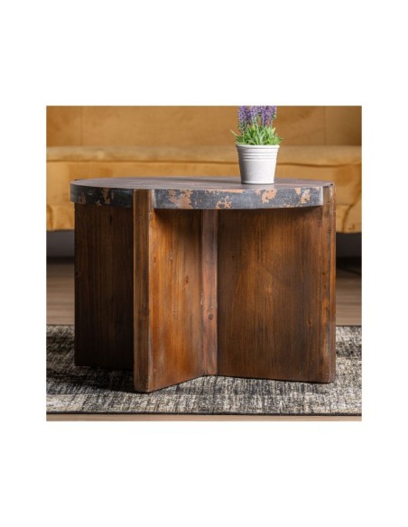 Mesa de Centro BANSAT, DM / Marrón - Kodu Home Design