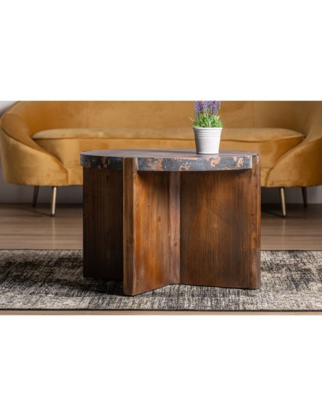 Mesa de Centro BANSAT, DM / Marrón - Kodu Home Design