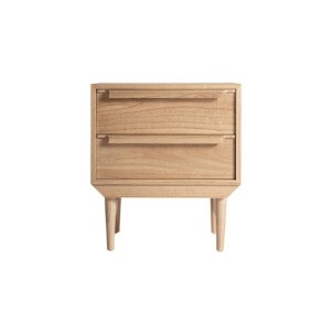 Mesita de Noche NYRY, Madera / Marrón - Kodu Home Design
