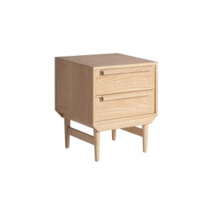 Mesita de Noche NYRY, Madera / Marrón - Kodu Home Design 2
