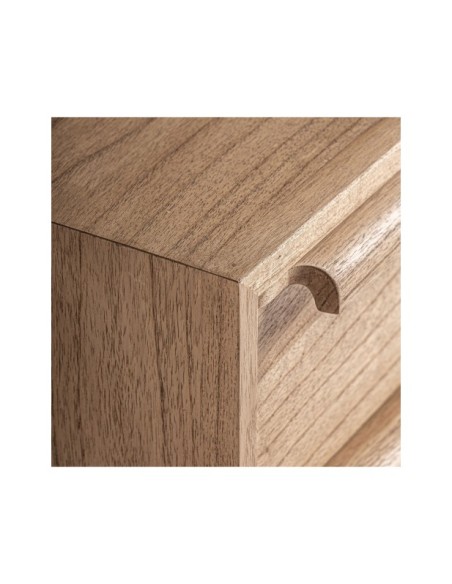 Mesita de Noche NYRY, Madera / Marrón - Kodu Home Design