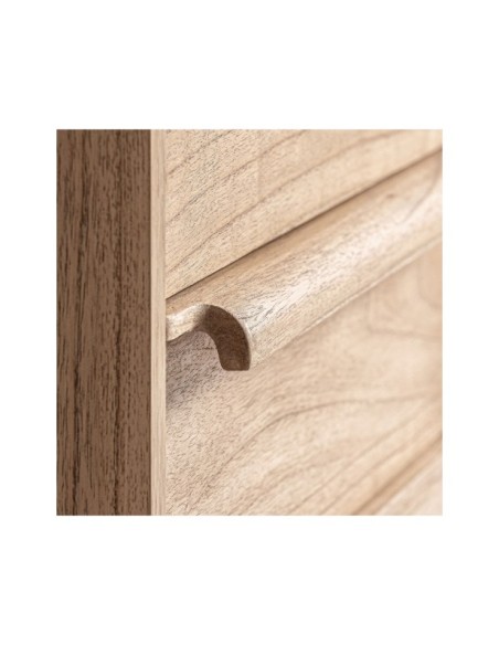 Mesita de Noche NYRY, Madera / Marrón - Kodu Home Design