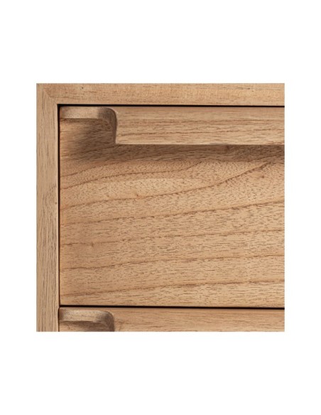 Mesita de Noche NYRY, Madera / Marrón - Kodu Home Design