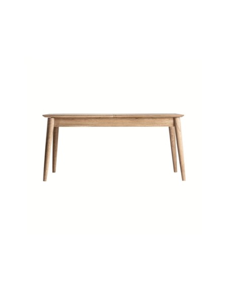 Mesa Extensible NYRY 160/220x80 cm, Madera / Marrón - Kodu Home Design