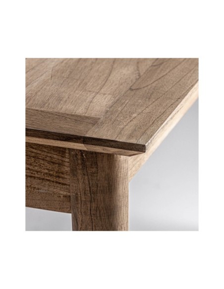 Mesa Extensible NYRY 160/220x80 cm, Madera / Marrón - Kodu Home Design