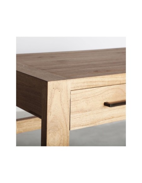 Escritorio NYRY 110x50 cm, Madera / Marrón - Kodu Home Design