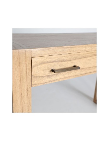 Escritorio NYRY 110x50 cm, Madera / Marrón - Kodu Home Design