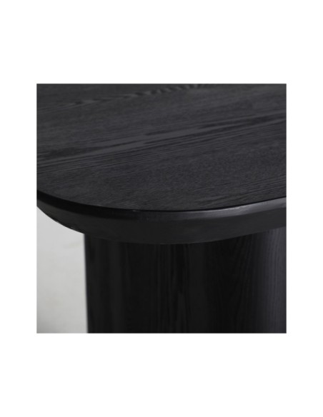 Mesa de Comedor ROGNES 180x90 cm, Madera / Negro - Kodu Home Design